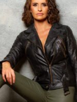 Women's Black Leather Jacket