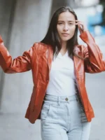 Women’s Blazer Leather Jacket