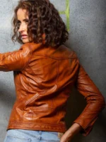 Women’s Brown Leather Jacket
