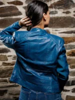 Women’s Cafe Racer Leather Jacket