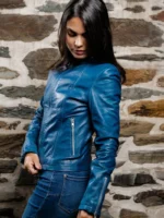 Women’s Cafe Racer Leather Jacket