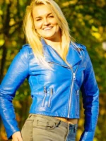 Women's Cropped Biker Jacket