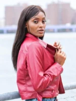 Women’s Leather Biker Jacket