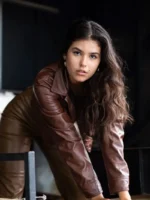 Women’s Leather Blazer