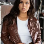 Women’s Leather Blazer