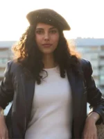 Women’s Leather Blazer Coat