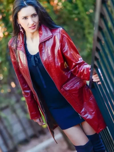 Women's Leather Coat