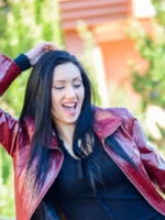 Women's Leather Coat