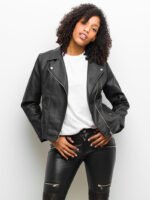 Women's Motorbike Leather Jacket