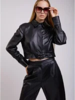 Women’s Signature Leather Jacket