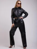 Women’s Signature Leather Jacket