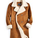 Men's Suede Shearling Overcoat