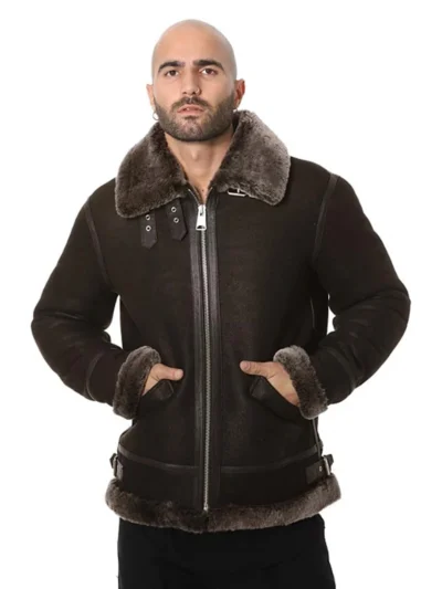 Men's Shearling Pilot Jacket