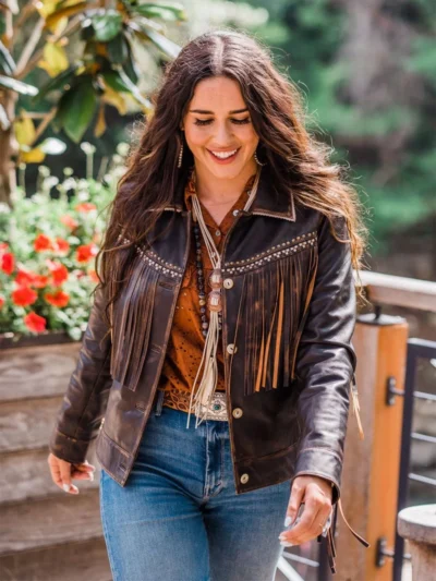 western fringe Leather Jacket - the creative leather