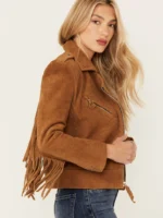 Women's Urban Cowgirl Retro Biker Jacket