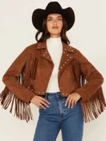 26 International Women's Faux Suede Jacket
