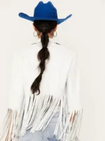 Cripple Creek Women's Cropped Fringe Jacket