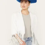 Cripple Creek Women's Cropped Fringe Jacket