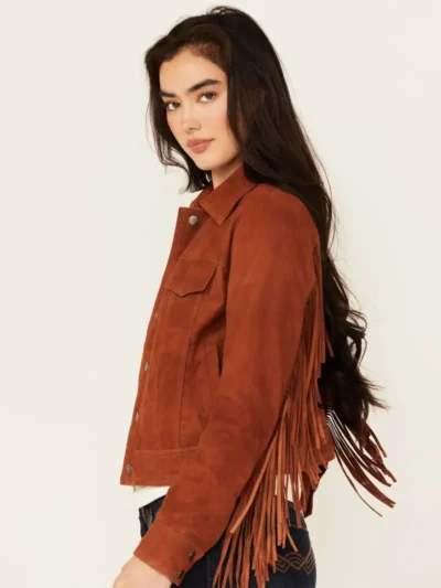 Idyllwind Women's Wynbrook Fringe Suede Jacket