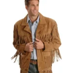 western fringe jacket - fringe leather jacket