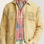 Men’s Western Leather Jacket - Suede Fringe Jacket
