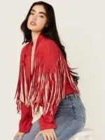 Saints & Hearts Women's Fringe Jacket