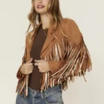 Saints & Hearts Women's Fringe Jacket