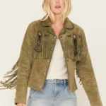 Scully Women's Fringe and Beaded Jacket
