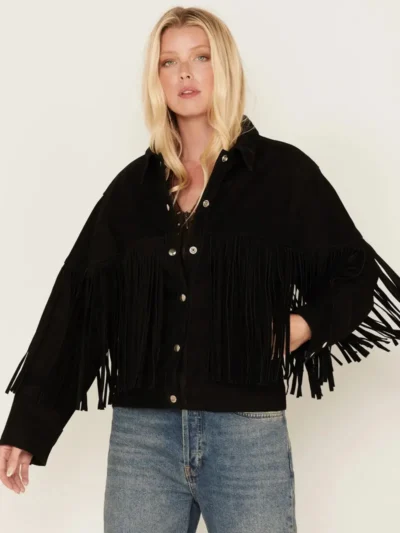 Understated Leather Women's Howling Moon Fringe Jacket